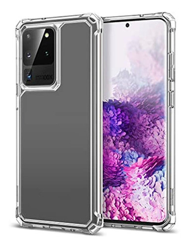Capinha Silicone Antichoque Para Samsung Galaxy S20 Ultra 0