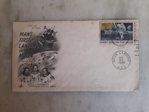Sobre Primer Hombre A La Luna 1969 0