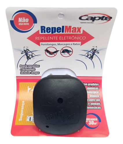 Repelente Eletrônico Para Pernilongos Morcego Rato Mosquitos 0