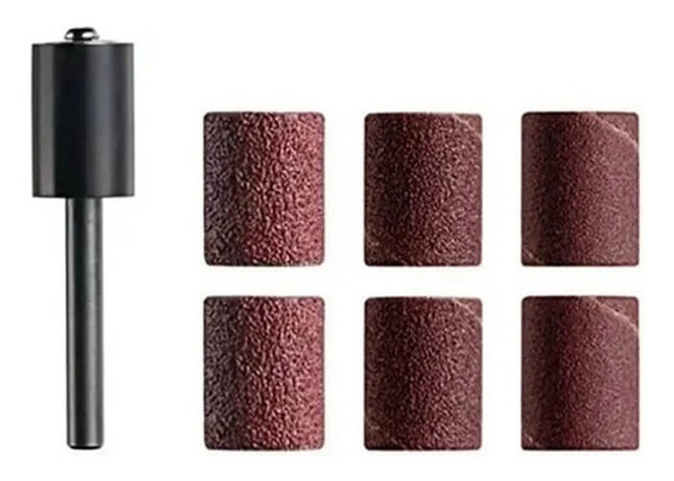 Accesorio Torno Mini Drill 6 Lijas + Soporte Ws370011 0