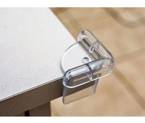 Kit 04 Protetor Canto Alto P/ Bebê Quina Mesa Cantoneira 0