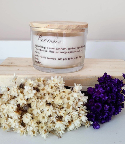 Kit - 10 Velas Aromáticas Com Tampa - Personalizada 0