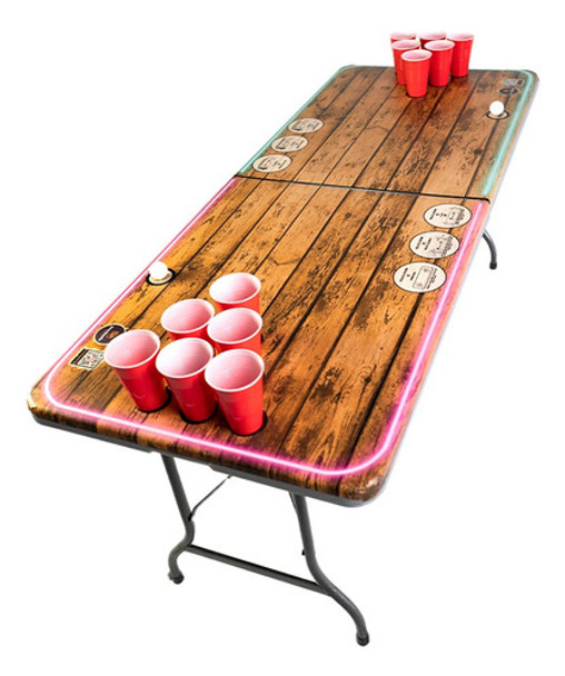 Mesa De Beer Pong Plegable / Beerpong 0