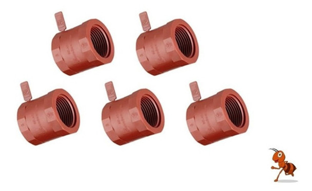 Cupla Hh 1 PuLG Ips Rosca - X5 Ud 0