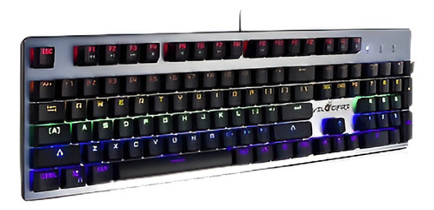Velocifire Vm30 Mecánica Led Retroiluminada 104 Teclas Trans 0