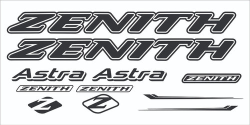 Calcomanías Para Bicicletas Zenith 0