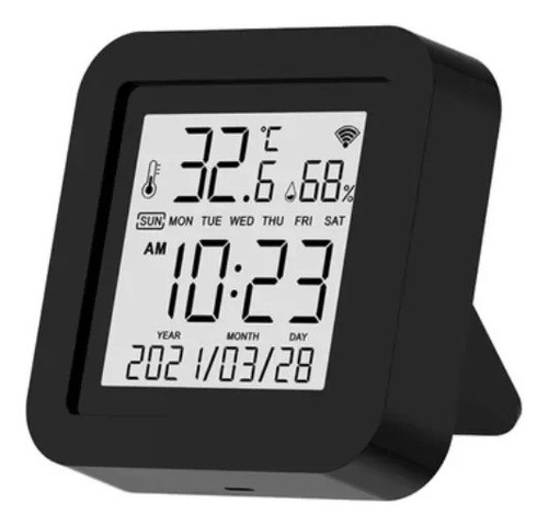Sensor Temperatura Umidade Wifi C/ Emissor Ir Tuya Smart 0