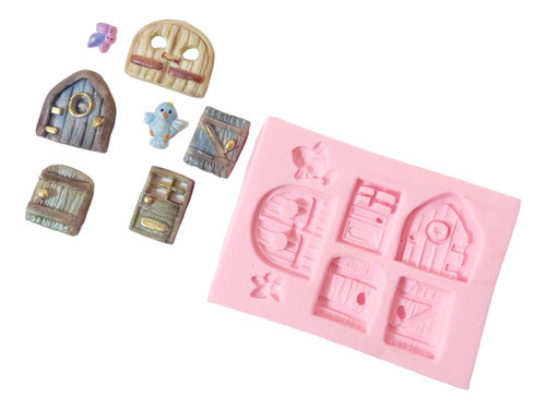 Molde De Silicone Portas Do Bosque #1 0
