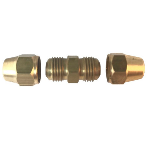 Unión Flared Rosca 3/16, Latón+tuerca3/16 0