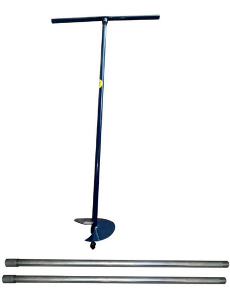 Pala Hoyera Barreno 20 Cm Pilotines + 2 Prolongadores 0 Pala Hoyera Barreno 20 Cm Pilotines + 2 Prolongadores 0