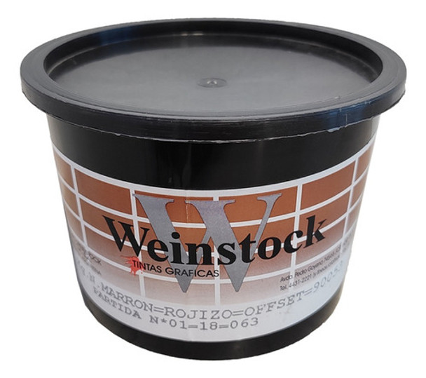 Tinta Marron Rojizo Weinstock 90053 X 1 Kg 0