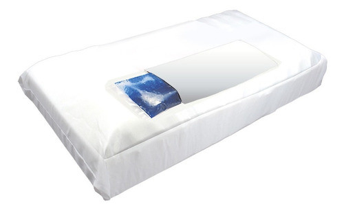 Almohada Plana Viscolastica C/ Gel Frio Calor. 0