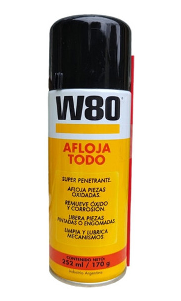 Afloja Todo W80 252 Ml Super Penetrante 0