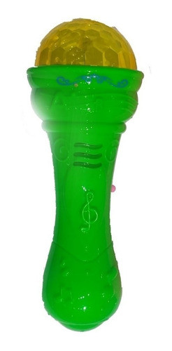 Microfono Infantil Musical Con Luz La Plata 0