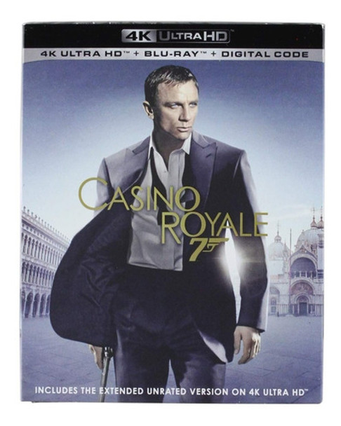 4k Ultra Hd + Blu-ray 007 Casino Royale 0 4k Ultra Hd + Blu-ray 007 Casino Royale 0