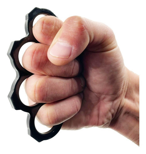 Piña Americana Puño Mano Acero Defensa Personal Seguridad 0