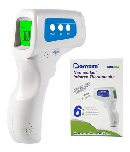 Termómetro Digital Infrarrojo Laser Homologado Anmat 0