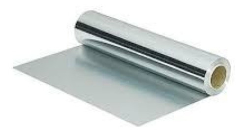 Rollo De Papel Aluminio Para Alimentos Cocina 100 M X 30 Cm 0