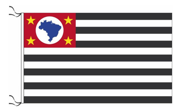 Bandera São Paulo Brasil De 150 X 90 Cm 0