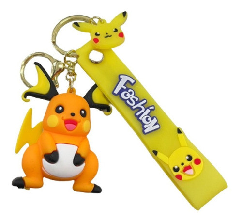 Llavero De Goma Pokemon - Raichu 0