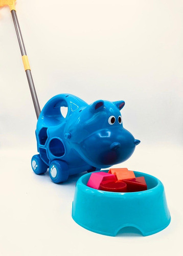 De Arrastre Con Bloques De Encastre Infantil Didacttico 0