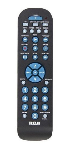 Control Remoto Universal Rca Rcr3273r De Tres Dispositivos 0