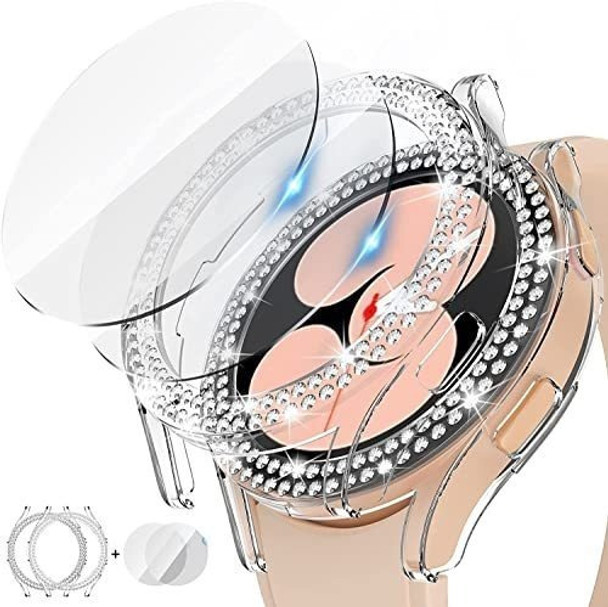 Protector Para Samsung Galaxy Watch 4 40mm Plateado 2+2un 0