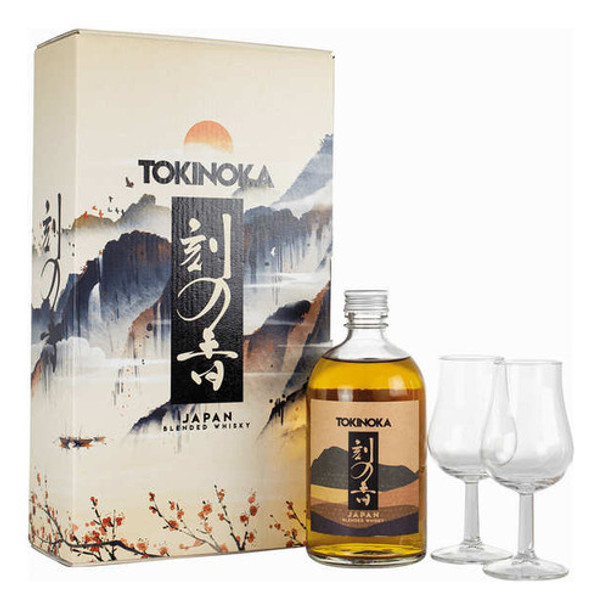 Whisky Tokinoka 40% 700 Ml Con 2 Vasos De Regalo 0