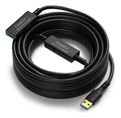Cable De Extensin Repetidor Activo Usb 3.0 De 40 Pies, Cable 0