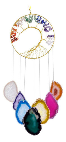 Rockcloud Colgante De Pared Con Cristales Curativos Para Rbo 0