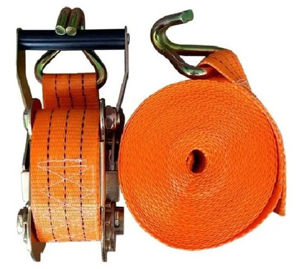 Kit Catraca + Cinta Amarração 3 Ton 9 Metros Rabicho J Carga 0