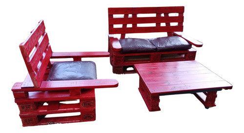 Juego De Jardín De Pallet 0