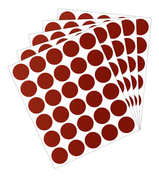 150 Etiquetas Autoahesivas P/raspaditas Circular 2.5cm Diamr 0
