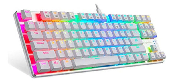 Eagletec Kg061-br Teclado Mecánico Retroiluminado Rgb Para J 0