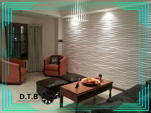 Placas Antihumedad 3d (onda) 0