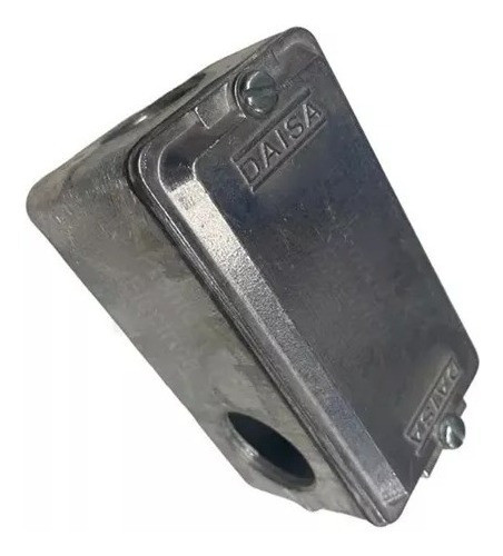 Caja Rect.c/tapa Rosca 3/4  P/caño 1  Alum. Daisa Cod:cet034 0