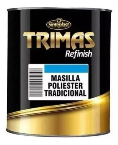 Masilla Plastica Tradicional Trimas Sinteplast 1/2kg 0