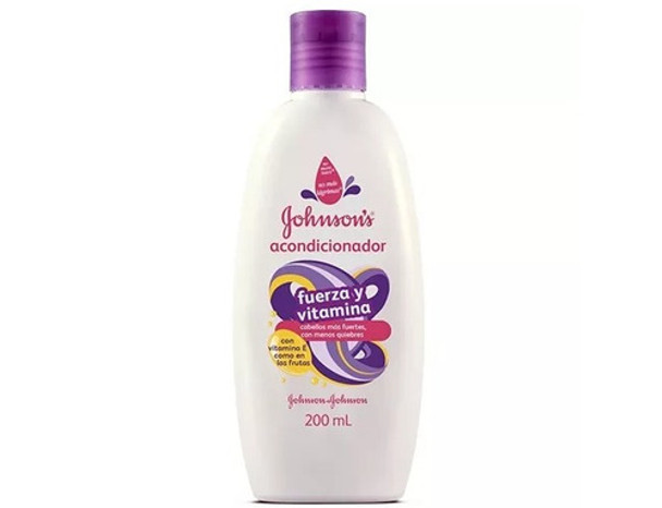 Shampoo Johnson's 200 Fuerza Vitaminada 0 Shampoo Johnson's 200 Fuerza Vitaminada 0