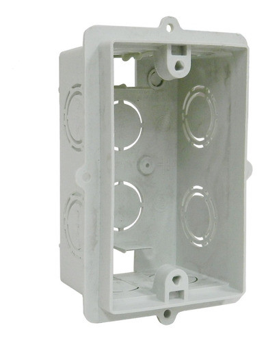 Caja De Embutir Rectangular Pvc Genrod 10x5 X50u 0