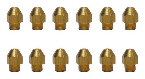 12 Picos Inyectores Gas Natural Calefón Longvie Sin Piloto 0