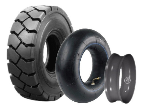 Neumático 600 9 Herade Autoelevador Ht606 Tt 10t Pack Camara 0