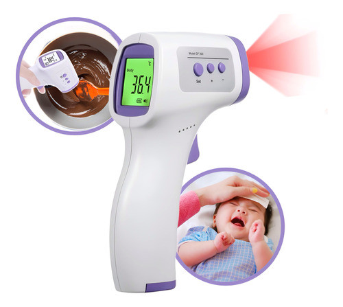 Termômetro Laser Medidor Temperatura Digital Distância Hg01 0