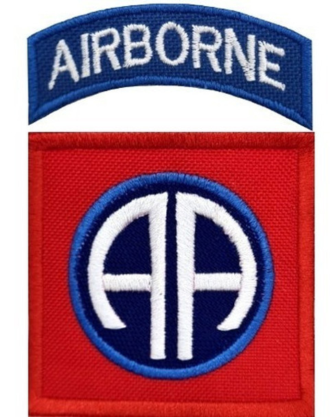 Parche Logo 82.ª División Aerotransportada Del Ejército Usa 0 Parche Logo 82.ª División Aerotransportada Del Ejército Usa 0
