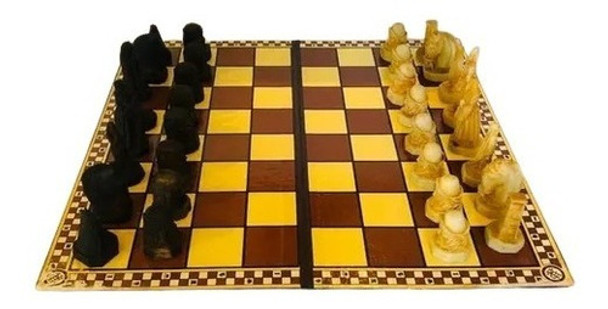 Antiguo Juego Ajedrez Gauchos Original 0 Antiguo Juego Ajedrez Gauchos Original 0