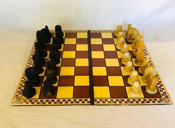 Antiguo Juego Ajedrez Gauchos Original 1 Antiguo Juego Ajedrez Gauchos Original 1