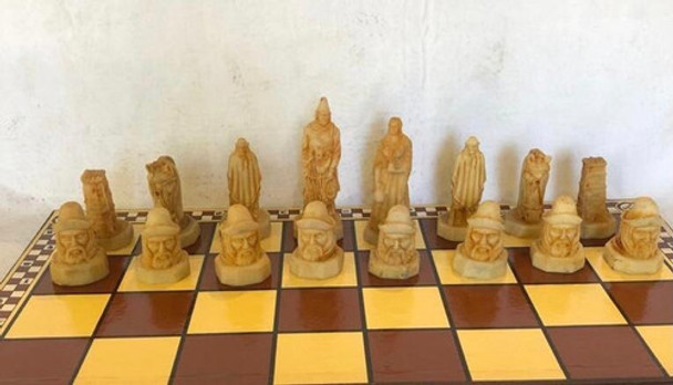 Antiguo Juego Ajedrez Gauchos Original 7 Antiguo Juego Ajedrez Gauchos Original 7