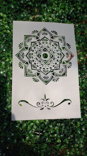 Stencil Mandala 10 Modelos Diferentes 18x27 0