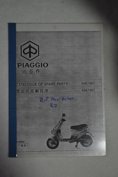 Catalogo De Partes Piaggio Yq 80 4067461 Allsales 0
