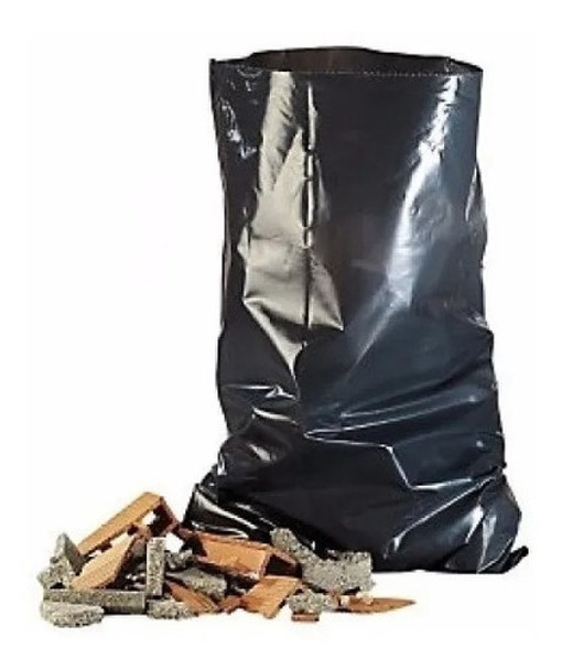 Bolsa Para Escombros (100 Bolsas)  Obra Construcción Lnf 0