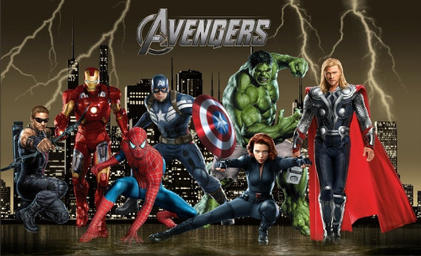 Posters, Murales, Banners, Vinilos,, The Avengers- 0